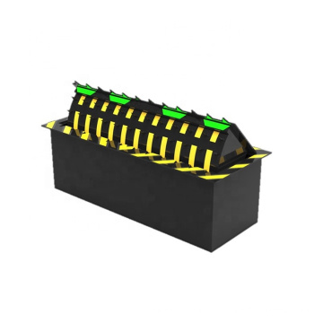 Fast shipping remote control emergency lights with spikes hydraulic automatic road blocker